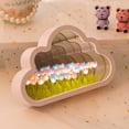 thumbnail image 1 of Luz de noche con forma de tulipán y nubes, hecha a mano, para espejo, luz de ambiente marino, adorno de escritorio, regalo de cumpleaños, 1 of 1