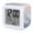 blue, variant on Navy Blue Coastal Wave Digital Alarm Clock for Bedrooms, Smart LED Alarm Clock with 7 Color Changing Night Light, Summer Modern Ocean Beach Silent Wake Up Clocks for Sleep Study Cooking 3.2"x3.2"