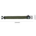 thumbnail image 3 of TFixol Paracord Pulseras al aire libre Camuflaje Multifuncional Supervivencia Emergencia 5 en 1 Pulseras para, 3 of 7