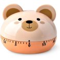 thumbnail image 1 of Mechanical Kitchen Timers, Mechanical Kitchen Timers Cartoon Animal Shape Accurate 60 Minutes Manual Timer for Students, 1 of 5