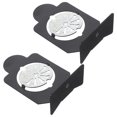 thumbnail image 1 of YOSADIER 2pcs Target Practice Board Metal Black For Outdoor Family Fun, 1 of 6