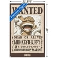 thumbnail image 5 of One Piece - Monkey D Luffy Wanted Poster Wall Poster, 22.375" x 34", 5 of 5