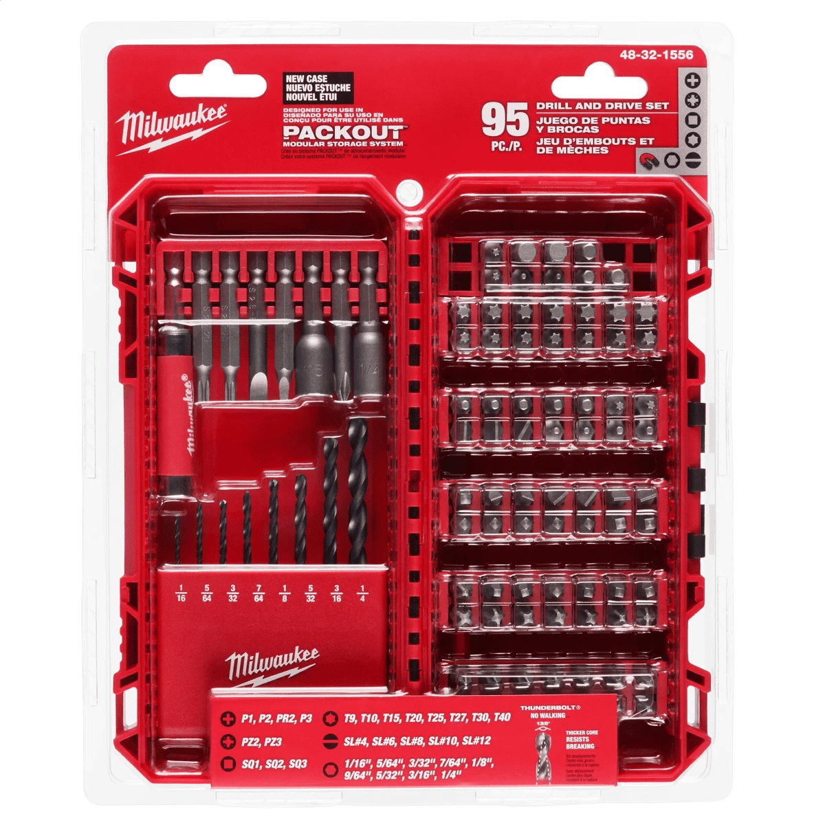 Milwaukee Tool 95PC Drill & Drive Set - 95PC