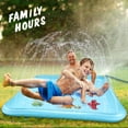 thumbnail image 6 of Growsly 67"Splash Pad for Kids Sprinkler Water Toy Outdoor Pool Toy,  for 2-7 Y Boys Girs, Blue, 6 of 7