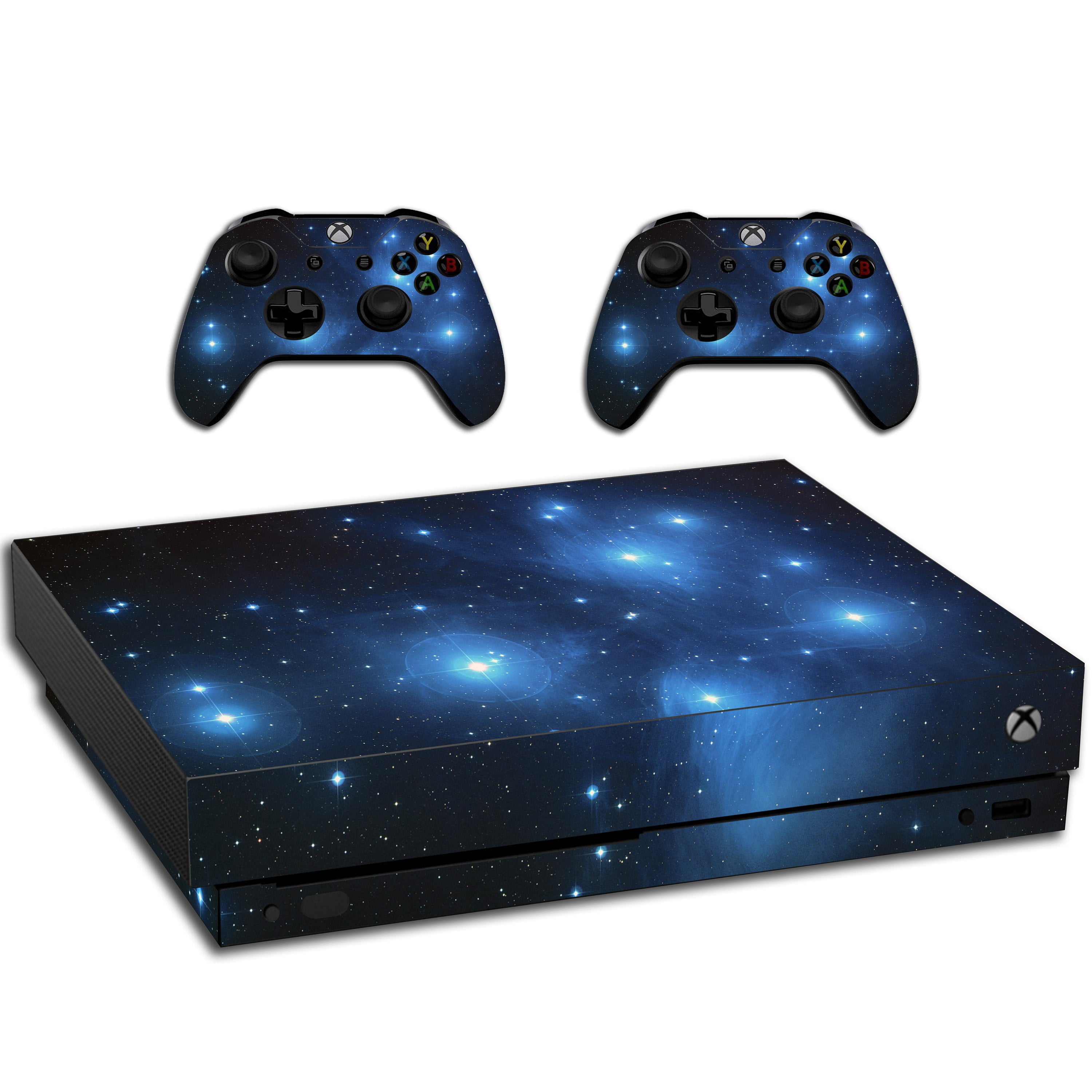 Vwaq Xbox One X Galaxy Skins For Console And Controllers Space