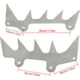 thumbnail image 3 of PET-U Bumper Spike Dual Felling Dog Catcher Set Replacement for Stihl 029 039 MS271 MS290 MS291 MS361 MS390 Chainsaw, 3 of 5