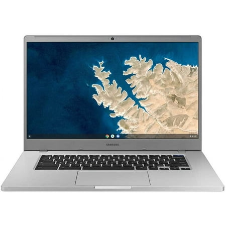 Samsung Chromebook 4+, 15.6" Full HD Display, Intel Celeron Processor 4GB RAM, 32GB eMMC, Silver - XE350XBA-K01US