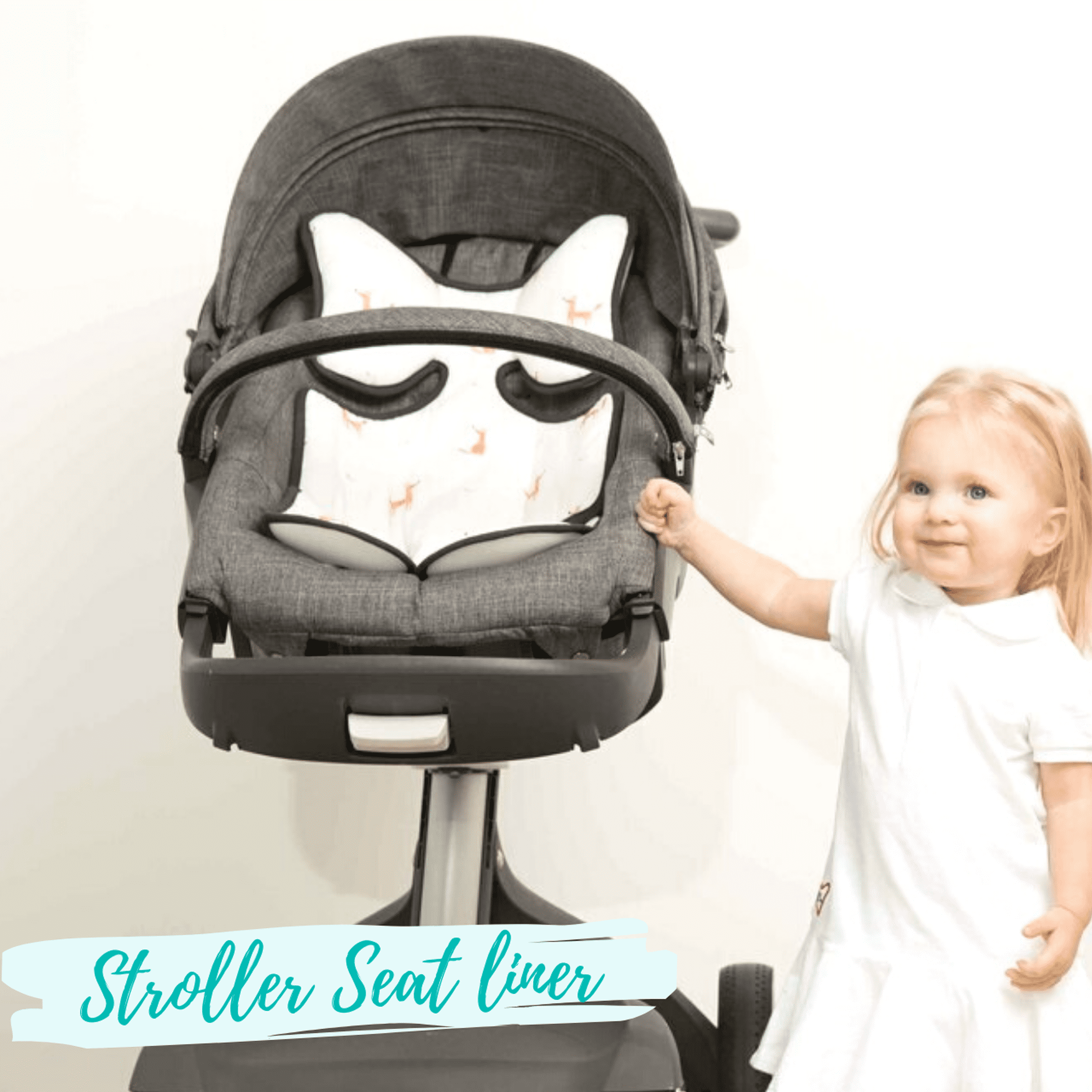 Little Fennec Stroller Seat Liner/ Riding