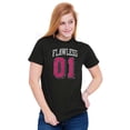 thumbnail image 5 of Flawless Cute Athletic Sporty Jersey Women's Graphic T Shirt Tees Brisco Brands S, 5 of 5