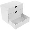 thumbnail image 1 of SEWCHICS Desktop Organizer Tidy Desktop Drawers White PS 1Set for Classroom, 1 of 8