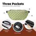 thumbnail image 4 of Naloa Gnome and Pineapple Print Running Belts for Men Women,Running Fanny Pack with 2-Zipper Pockets,Waterproof Waist Pack for Travel Hiking Running Outdoor Sports, 4 of 8