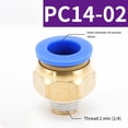 thumbnail image 3 of 10Pcs Pc Air Pipe Connector High Temperature And Pressure Resistant 10Mm 1/2 Mingyqi, 3 of 9