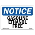thumbnail image 1 of SignMission OS-NS-A-1218-L-13062 Panneau d'Avis OSHA 12 x 18 Po - Sans Essence et Éthanol, 1 of 1