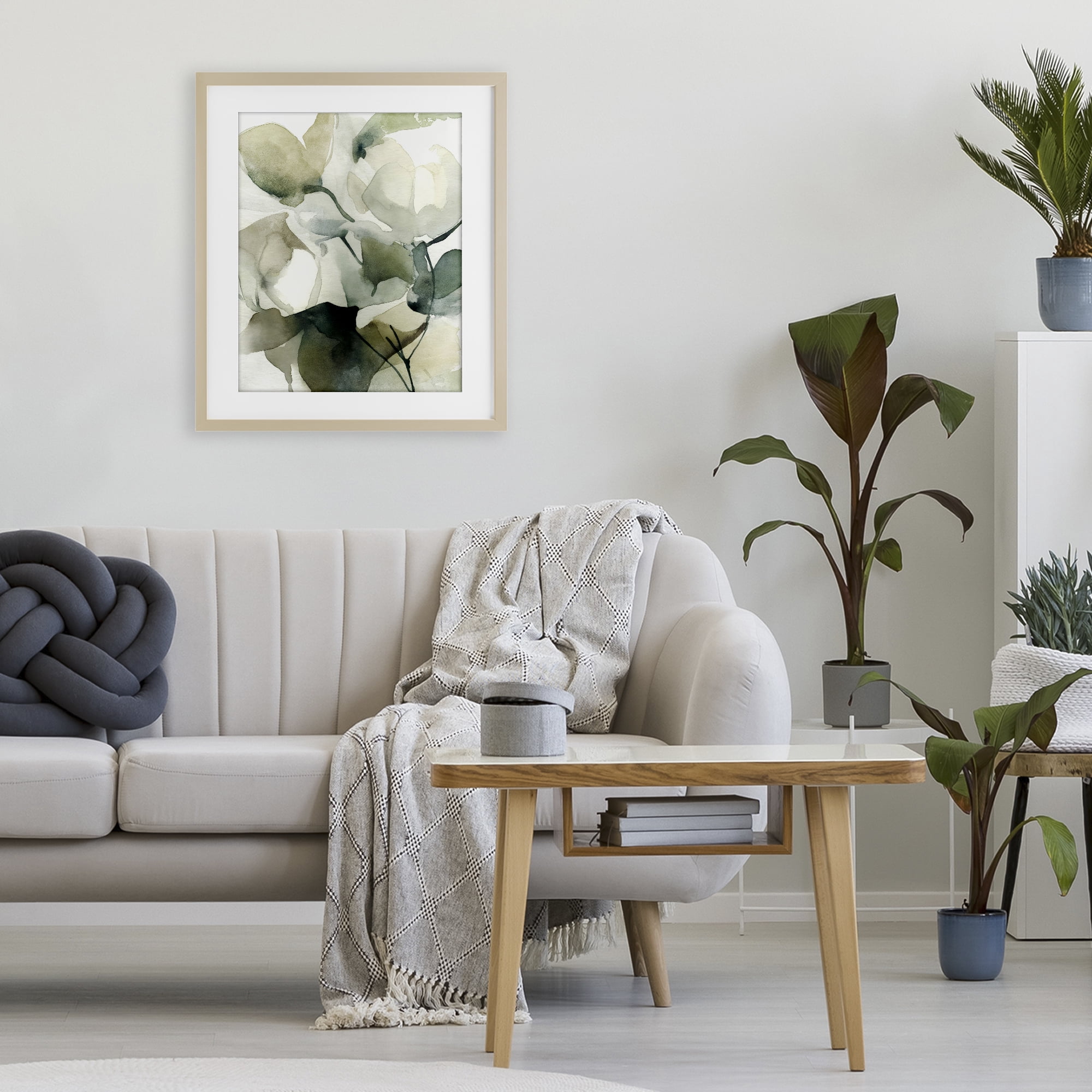 Stupell Industries Flowing Floral Branches Birch Framed Print Under Glass, design by Svetlana Aleynikova