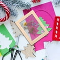 thumbnail image 1 of HAMPPLIES 2Pcs Wooden Paper Frame and Screen for Beginners Beige Rectangular Shape, 1 of 7