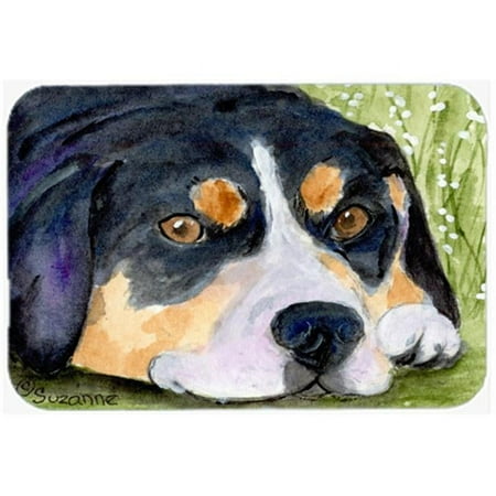 

Entlebucher Mountain Dog Glass Cutting Board - Large
