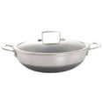 thumbnail image 1 of Verka Tri Ply Stainless Steel Wok (Karahi) with Lid, 28cm, 1 of 3