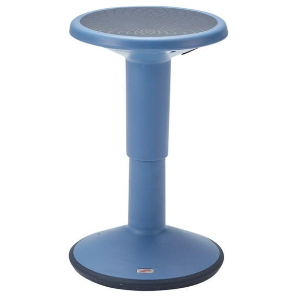 ECR4Kids SitWell Height Adjustable Wobble Stool, Flexible Seating for Kids and Adults - Powder Blue