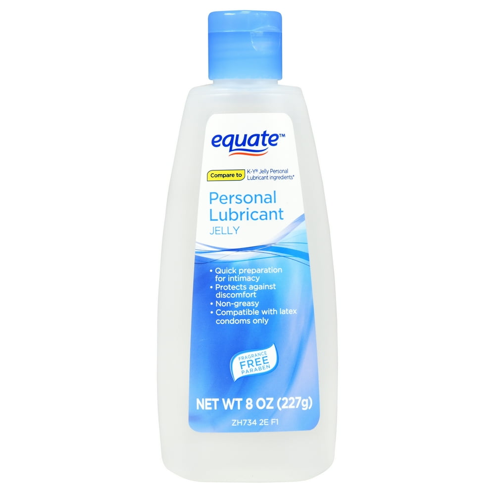 Equate Lubricating Jelly Personal Lubricant, 8 oz