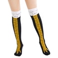 thumbnail image 3 of Women Calf Socks Funny crazy Octopus Chicken Leg Feet Stockings Men Novelty High Socks Gifts, 3 of 8