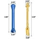 thumbnail image 2 of 5pcs Mini Snuff Straw Sniffer Tube Snorter, Portable Stainless Steel Sniffer Snorter Nasal, Bullet Metal Spoon A, 2 of 3
