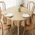 "decorUhome Waterproof Heavy Duty Vinyl Tablecloth, Floral Dining Table ...