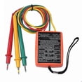 thumbnail image 3 of New 3 Phase Sequence Rotation Tester Indicator Detector Meter Led Buzzer With Portable Pouch Td-led, 3 of 5