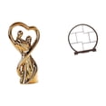 thumbnail image 1 of Figura decorativa de pareja, estatua, recuerdo, regalo, escultura para enamorados, adorno de Valentín para aniversario, novia, familia, hombre, so, 1 of 8
