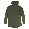 thumbnail image 2 of bar III Womens Zipper Tunic Sweater, Green, Small, 2 of 2