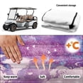 thumbnail image 6 of chaqlin Golf Cart Seat Covers Cute Pockets, Compatible with Club Car Golf Cart Sports Golf Cart Seat Towel Cover(Galaxy Map), 6 of 8