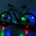 thumbnail image 1 of LJNYFDC Accessoires de Vélo Lumières de Roue de Vélo 2 Pcs Super Lumineuses Imperméables Format Compact Ultralégères Installation Simple Lumières de Rayons de Bicyclette Cyclisme, 1 of 7
