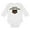 White, variant on Happy Meow-Lo-Ween Long Sleeve Baby Onesie Infant One Piece Bodysuit Newborn White