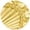 Yellow Gold, variant on Diamond Cut Halo Flower Necklace in 14K Gold