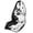 Dog Paw Heartbeat Theme, variant on POLERO Butterfly Polka Dot Car Seat Towel Cover, Universal Terry Cloth Liner Suitable for Cars and Trucks, for Car Enthusiasts and Drivers