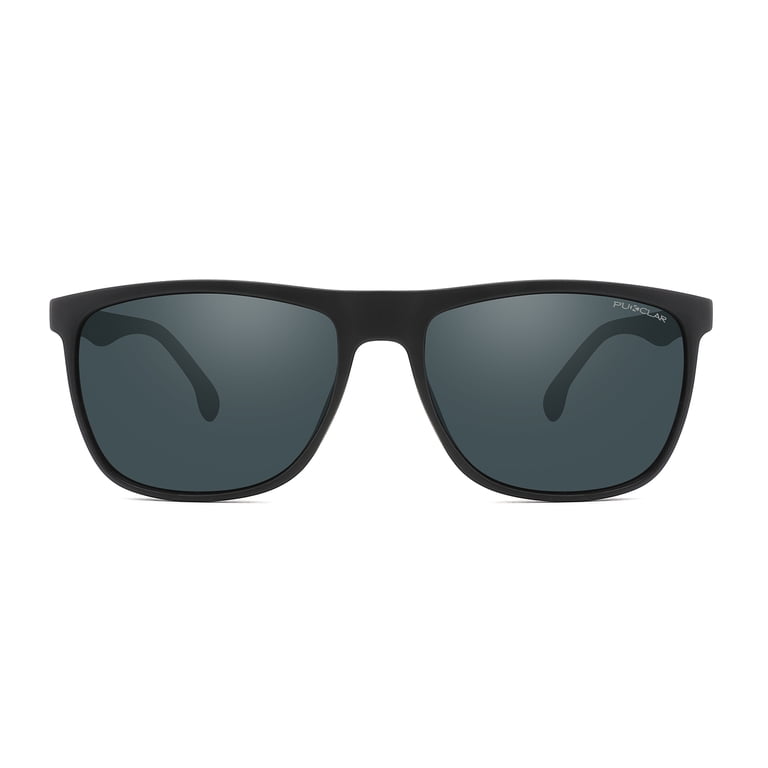 PUKCLAR Men's Polarized Sport Sunglasses, TR90 Frame photo 5