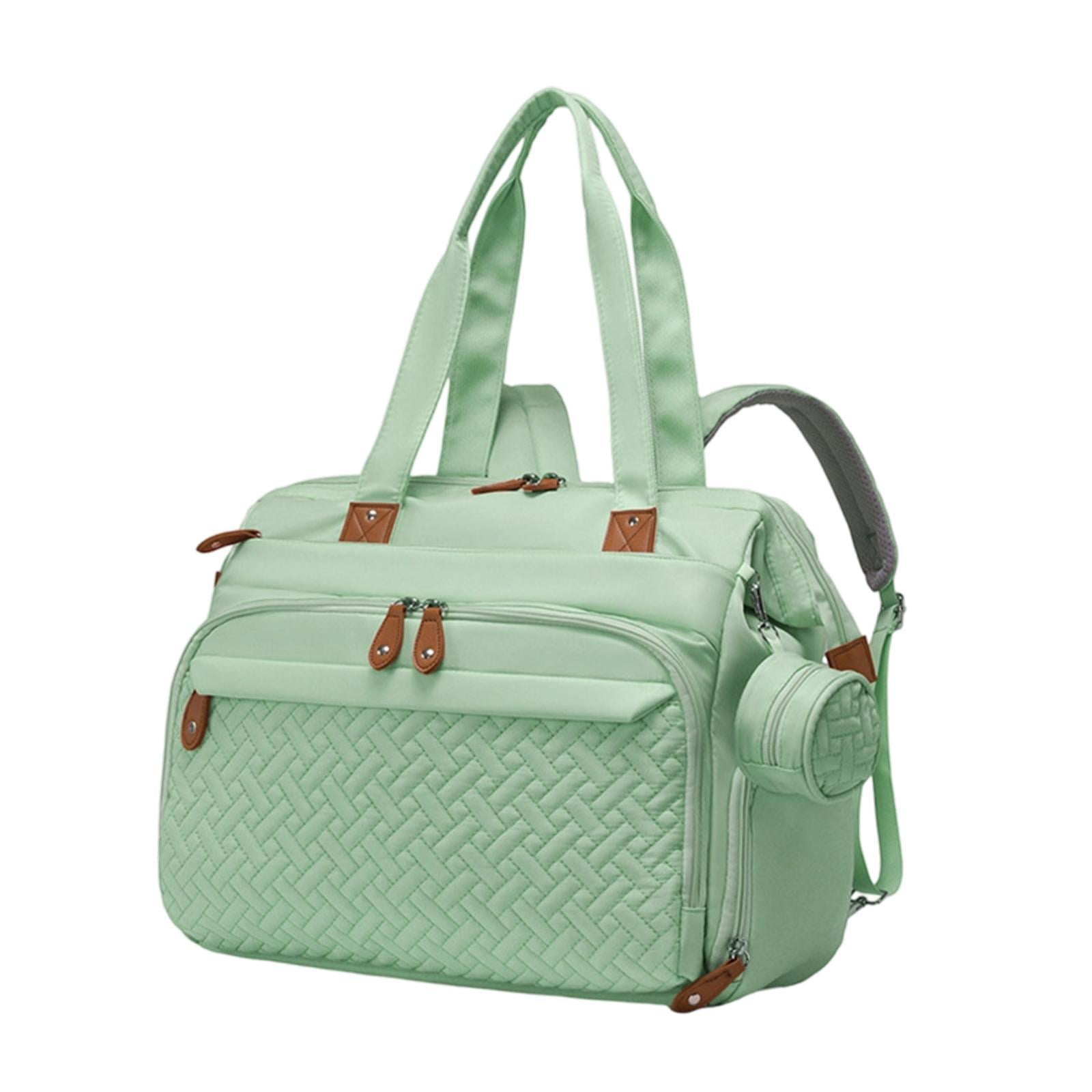 Diaper Bag Backpack Stroller Straps Pacifier Holder Waterproof Oxford Cloth for Moms Dads Family Outdoor Activities