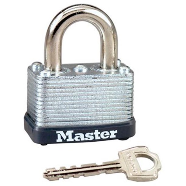Master Lock 234973 1.5 in. 38 mm TruGuard Wide Warded Steel Padlock
