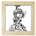 thumbnail image 1 of Chinese Dragon Bird Animal Square Picture Frame Wall Tabletop Display, 1 of 3