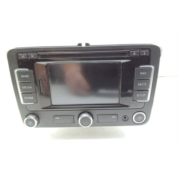 Pre-Owned 15 2015 Volkswagen Passat CD Player Radio w/ Navigation OEM - Verify Specific Vehicle Fitment In Description - (Good)