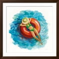 thumbnail image 2 of Art.com Sunbather I Art Print by Silvia Vassileva, Brown Frame Wall Art, 38" x 38", 2 of 4