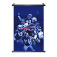 thumbnail image 1 of Cuadro colgante de PVC negro personalizado del equipo de fútbol Bills Football, varios tamaños, decoración de interiores, cuadro para colgar en la pared, cuadro decorativo para mesita de noche, 1 of 7