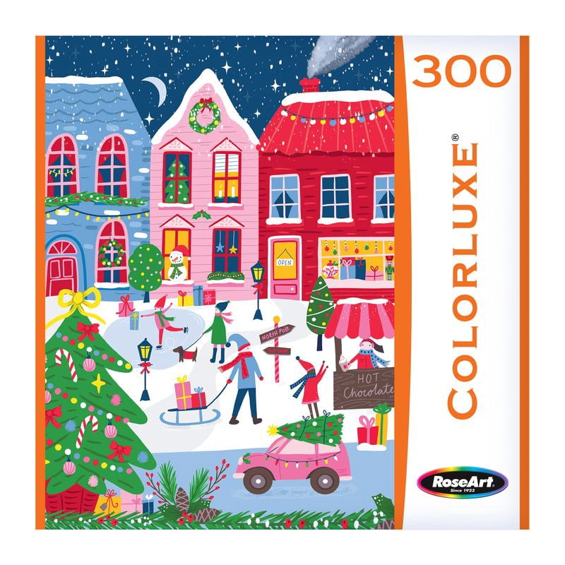 Colorluxe 300pc christmas town scene