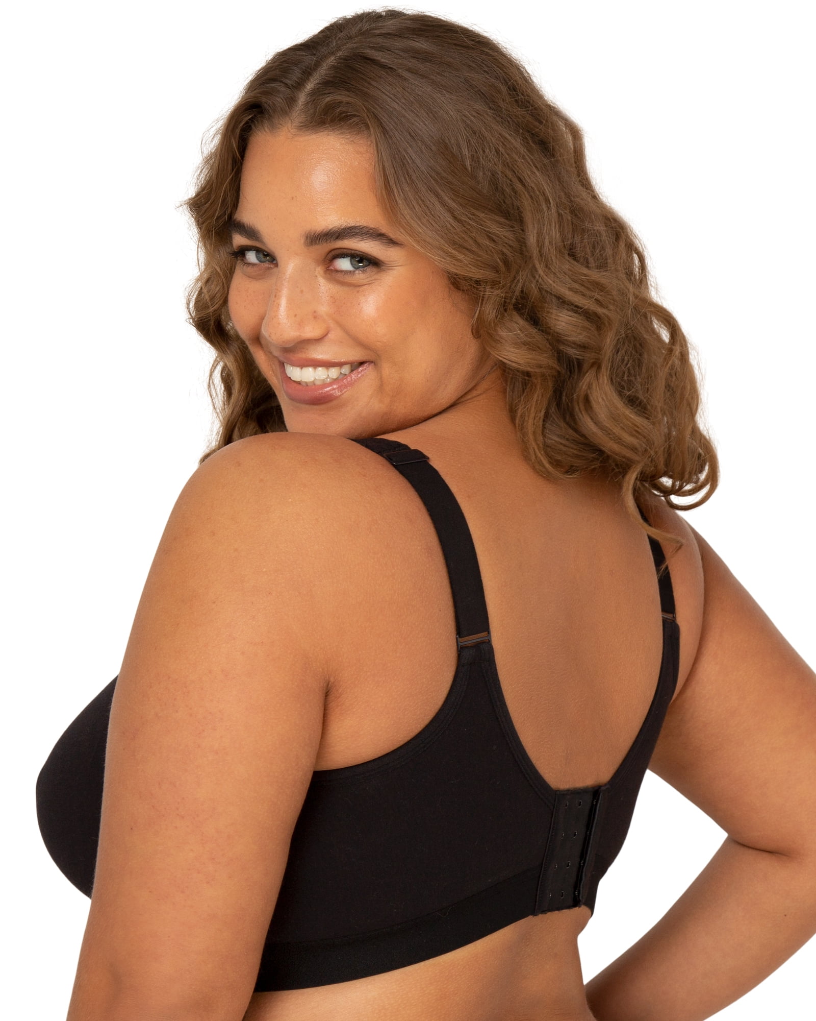 Fruit of the Loom Women's Fit for Me Collection: 2-Pack Plus-Size Wireless Bra - Soft Cotton Comfort & Support