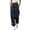Navy, variant on Pants for Women Dress Pants with Pockets for Women Editor Business Casual Corduroy Semi Casual Petite Suits Drawstring Yoga Navy S
