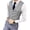 Grey, variant on Joernso Men Suit Vest Waistcoat V Neck Sleeveless Solid Color Slim Fit Single-breasted Cardigan Formal Business Coat Groom Wedding Coat