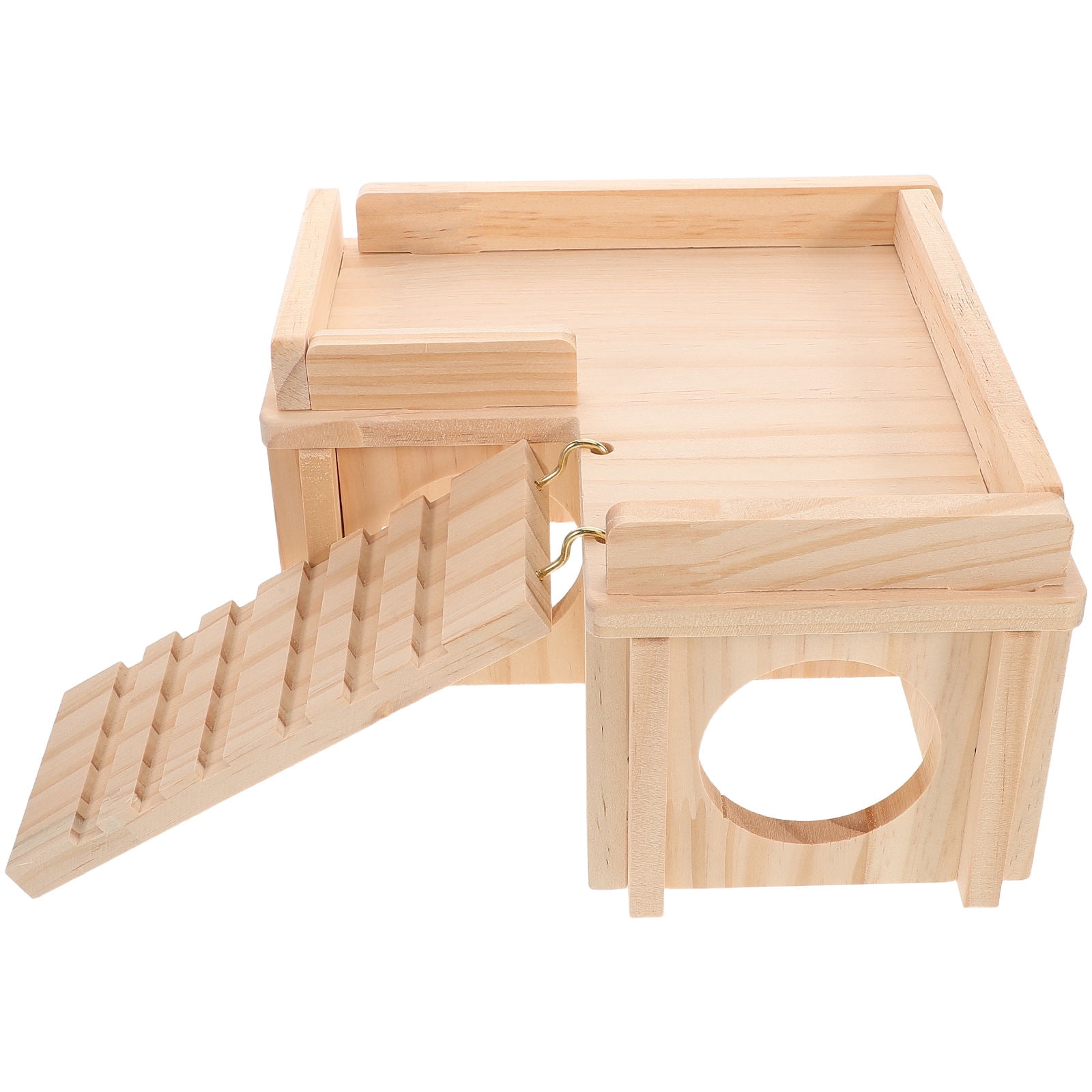 SEWCHICS Large Bearded Dragon Tank Accessories - Climbing Cave, Basking Platform, Hideout, Easy to Clean Reptile Habitat