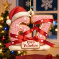 thumbnail image 4 of WKSCLPAI Valentine’s Day 67 Ornament Valentines Day Decorations Romantic Couple 67 Meme Gingerbread Heart Decor Hanging Gift for Him/Her Romantic Party Atmosphere Ornaments, 4 of 6