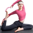 thumbnail image 2 of Pilates Ring Set, Magic Circle, Explosion-Proof Pilates Mini Ball, High Elastic Resistance Band, Yoga Wheat Tube Ball,B, 2 of 5