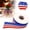 A, variant on 1 Roll Ribbon Deco Mesh Ribbon For Gift Wrapping,Mixed Materials (F)
