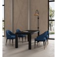 thumbnail image 2 of 5-Piece Rockaway 70.86 Solid Wood Dining Table with 4 Carrington Chairs in Blue, 2 of 13